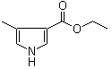 structure of CAS# 2199-49-7, 4-甲基-3-吡咯羧酸乙酯