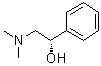 CAS # 2202-69-9, (alphaS)-alpha-[(Dimethylamino)methyl]benzenemethanol, (+)-2-(Dimethylamino)-1-phenylethanol, (S)-2-Dimethylamino-1-phenylethanol, L-(+)-alpha-(Dimethylaminomethyl)benzyl alcohol