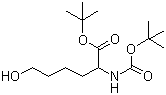 CAS 登录号：220243-81-2, 2-(叔丁氧羰基氨基)-6-羟基己酸叔丁酯