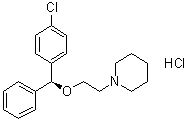 CAS # 220282-83-7, 1-[2-[(S)-(4-Chlorophenyl)phenylmethoxy]ethyl]piperidine hydrochloride