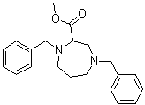 CAS # 220364-78-3, Hexahydro-1,4-bis(phenylmethyl)-1H-1,4-diazepine-2-carboxylic acid methyl ester