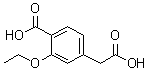 4-Carboxy-3-ethoxybenzeneacetic acid molecular structure (CAS 220438-80-2)