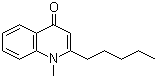 1-Methyl-2-pentyl-4(1H)-quinolinone molecular structure (CAS 22048-98-2)