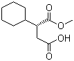 structure of CAS# 220498-07-7, (R)-2-环己基琥珀酸 1-甲酯