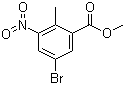 CAS # 220514-28-3, Methyl 5-bromo-2-methyl-3-nitrobenzoate