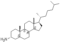 CAS # 2206-20-4, 5alpha-Cholestan-3alpha-amine, 3alpha-Aminocholestane