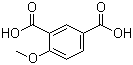 CAS # 2206-43-1, 4-Methoxyisophthalic acid, 4-Methoxybenzene-1,3-dicarboxylic acid