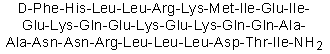 CAS # 220673-95-0, Antisauvagine-30, 11-D-Phenylalanine-12-L-histidine-11-40-sauvagin