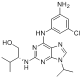 Aminopurvalanol A molecular structure (CAS 220792-57-4)