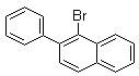 structure of CAS# 22082-93-5, 1-溴-2-苯基萘