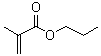 structure of CAS# 2210-28-8, Propyl methacrylate