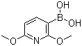 structure of CAS# 221006-70-8, 2,6-二甲氧基吡啶-3-硼酸