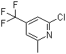 CAS # 22123-14-4, 2-Chloro-6-methyl-4-(trifluoromethyl)pyridine