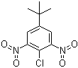 structure of CAS# 2213-81-2, 2-Chloro-5-(1,1-dimethylethyl)-1,3-dinitrobenzene