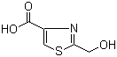 structure of CAS# 221322-09-4, 2-(羟基甲基)噻唑-4-甲酸