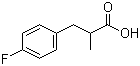 structure of CAS# 22138-73-4, 4-氟-alpha-甲基苯丙酸