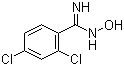 CAS # 22179-80-2, 2,4-Dichlorobenzamidoxime, 2,4-Dichloro-N'-hydroxybenzamidine