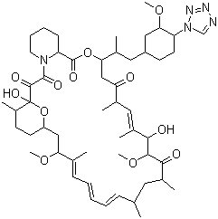 structure of CAS# 221877-54-9, Zotarolimus