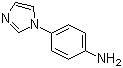 structure of CAS# 2221-00-3, 4-(咪唑-1-基)苯胺