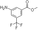 structure of CAS# 22235-25-2, 3-氨基-5-三氟甲基苯甲酸甲酯