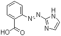 CAS 登录号：222401-49-2, 2-(2'-咪唑基偶氮)苯甲酸