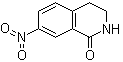 structure of CAS# 22245-96-1, 7-硝基-3,4-二氢-2H-异喹啉-1-酮