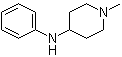 structure of CAS# 22261-94-5, 4-Anilino-1-methylpiperidine