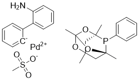 structure of CAS# 2230788-58-4, meCgPPh 钯 G3