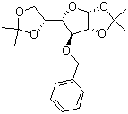 structure of CAS# 22331-21-1, 3-O-苄基-1,2:5,6-双-O-异丙亚基-alpha-D-呋喃半乳糖