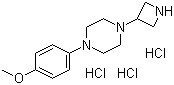 CAS 登录号：223381-99-5, 3-对甲氧基苯基哌嗪氮杂环丁烷盐酸盐