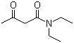 N,N-Diethylacetoacetamide molecular structure (CAS 2235-46-3)