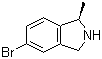 structure of CAS# 223595-17-3, (1R)-5-Bromo-2,3-dihydro-1-methyl-1H-isoindole