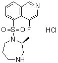 CAS # 223644-02-8, Glanatec, (2S)-1-[(4-Fluoro-5-isoquinolinyl)sulfonyl]hexahydro-2-methyl-1H-1,4-diazepine monohydrochloride