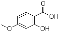 structure of CAS# 2237-36-7, 4-Methoxysalicylic acid