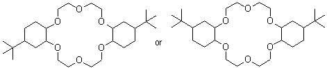 CAS # 223719-29-7, 4,4',(5')-di(t-butyldicyclohexano)-18-crown-6, D(Me3C)CH18C6