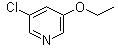 CAS # 223797-65-7, 3-Chloro-5-ethoxypyridine