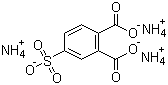 structure of CAS# 22411-24-1, Triammonium 4-sulfophthalate