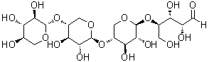 CAS 登录号：22416-58-6, 木四糖