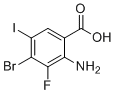 CAS # 2241720-33-0, 2-Amino-4-bromo-3-fluoro-5-iodobenzoic acid