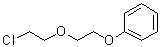 CAS # 2243-44-9, [2-(2-Chloroethoxy)ethoxy]benzene, 1-Phenoxy-5-chloro-3-oxapentane, NSC 1852, NSC 404199, beta-(beta'-Chloroethoxyl)phenetole