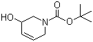 structure of CAS# 224779-27-5, 1-Boc-3-羟基-1,2,3,6-四氢吡啶