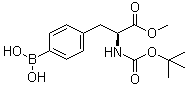 CAS 登录号：224824-22-0, 4-硼酸基-N-[叔丁氧羰基]-L-苯丙氨酸甲酯