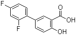 structure of CAS# 22494-42-4, 二氟尼柳