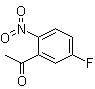 structure of CAS# 2250-48-8, 2'-硝基-5'-氟苯乙酮