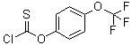 CAS # 2251-66-3, Chlorothioformic acid O-[p-(trifluoromethoxy)phenyl] ester