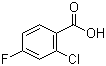 structure of CAS# 2252-51-9, 2-氯-4-氟苯甲酸