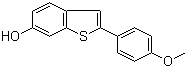 structure of CAS# 225648-21-5, 2-(4-Methoxyphenyl)benzothiophene-6-ol