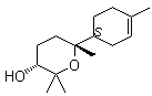 structure of CAS# 22567-36-8, Tetrahydro-2,2,6-trimethyl-6-(4-methyl-3-cyclohexen-1-yl)-2H-pyran-3-ol