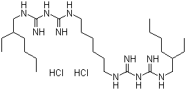 structure of CAS# 22573-93-9, Alexidine dihydrochloride