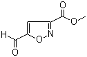 structure of CAS# 22667-21-6, 5-甲酰基异恶唑-3-甲酸甲酯